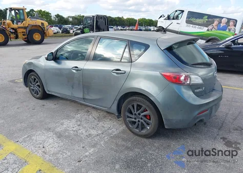 2013 Mazda Mazda3 I Touring z USA, uszkodzony, nr VIN JM1BL1LP9D1794611